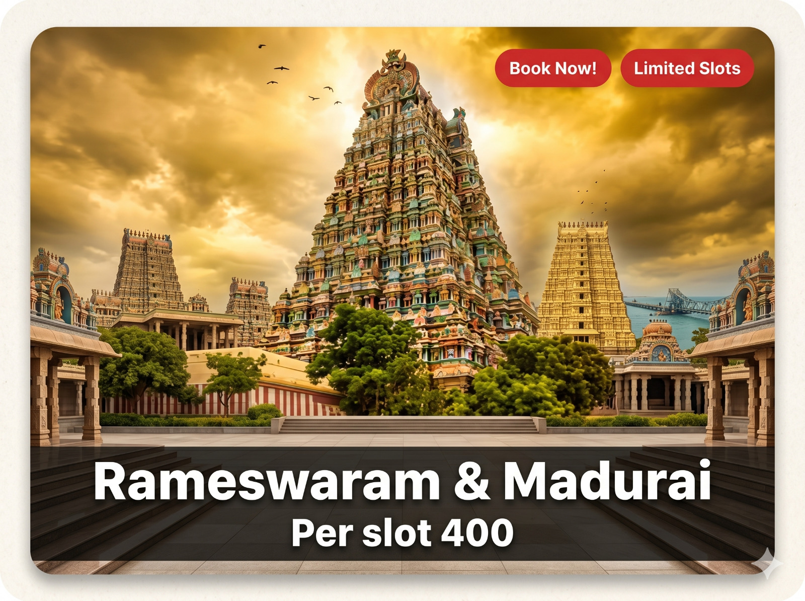 Rameswaram & Madurai Divine Tour Campaign
